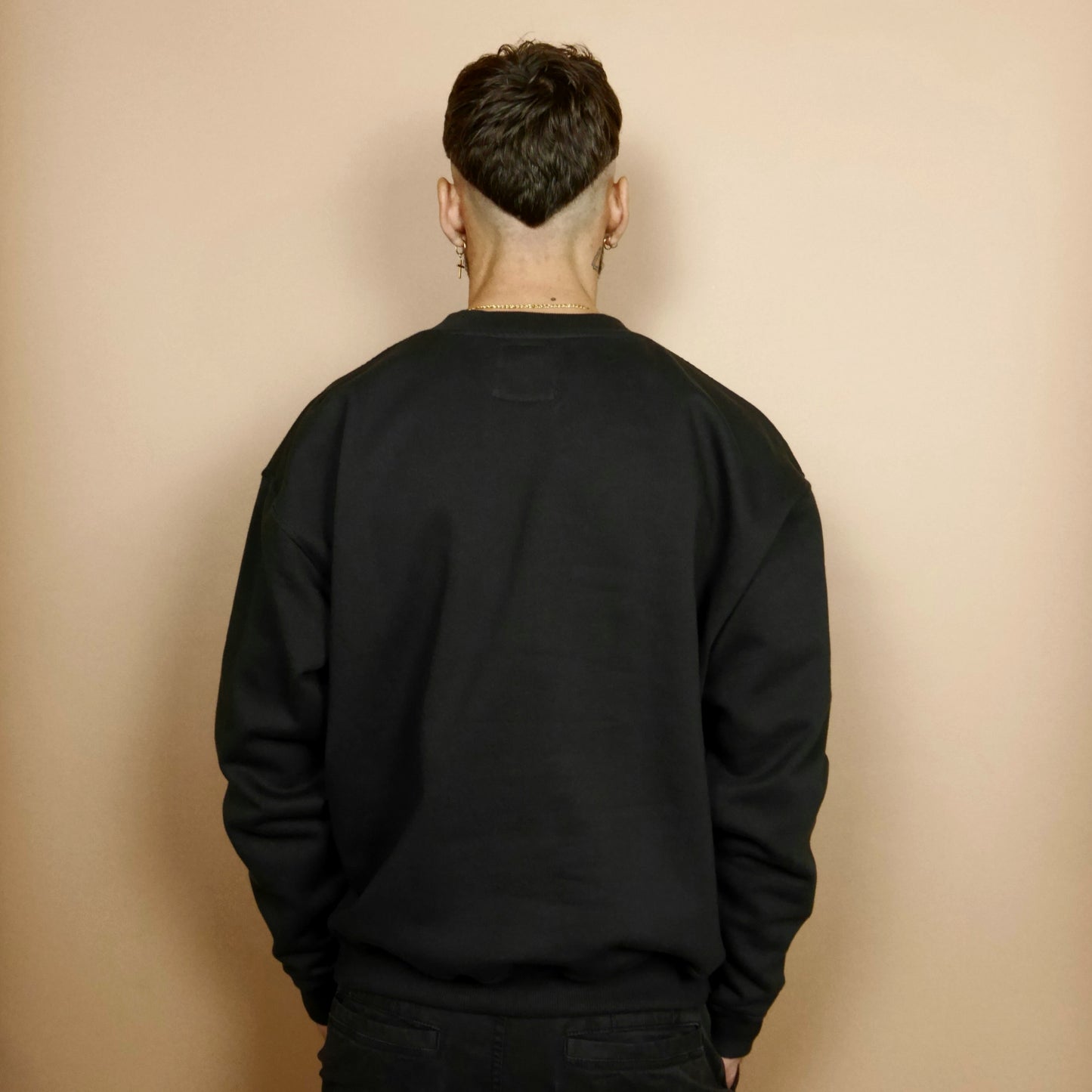 Sweatshirt Boxy Noir Intense