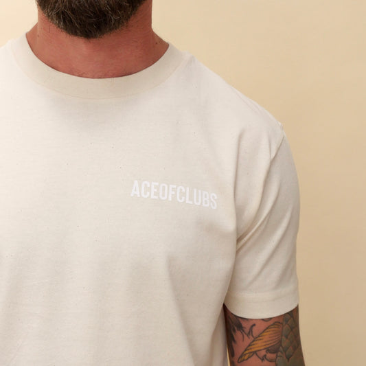 T-shirt ace of clubs couleur naturel monsieurbarr