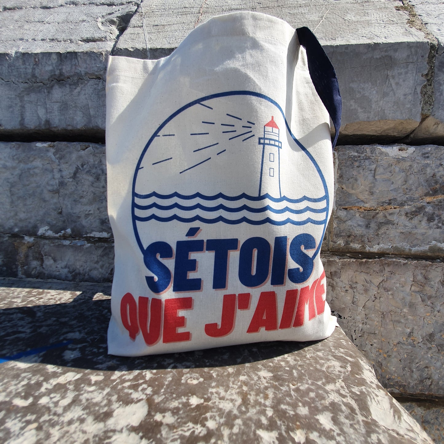 Sète tote bag sètois que j'aime