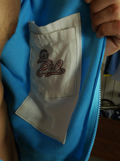 Hoodie Zippé Bleu Flash Back Taille L