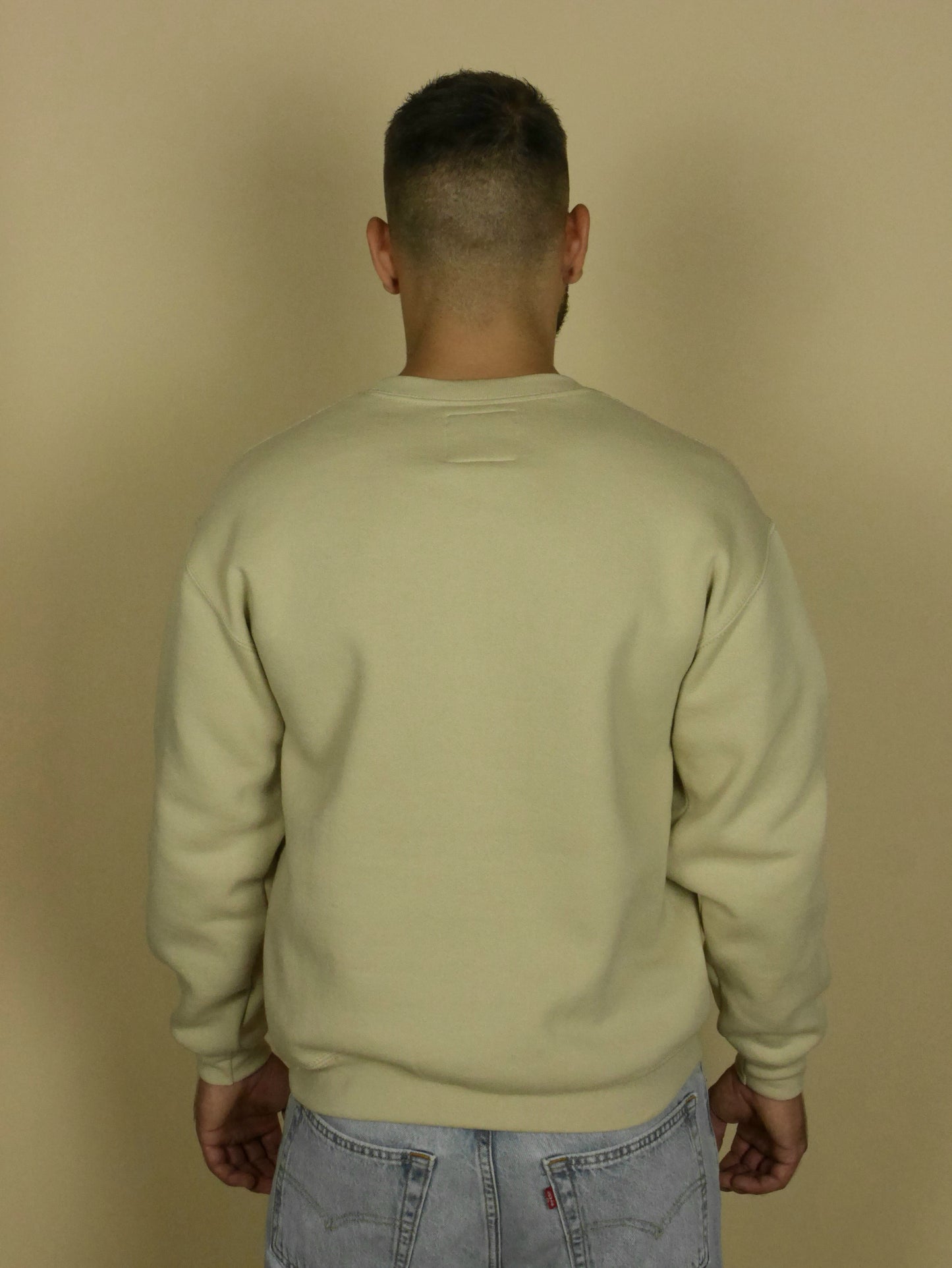 Sweatshirt Beige Trèfle Marron