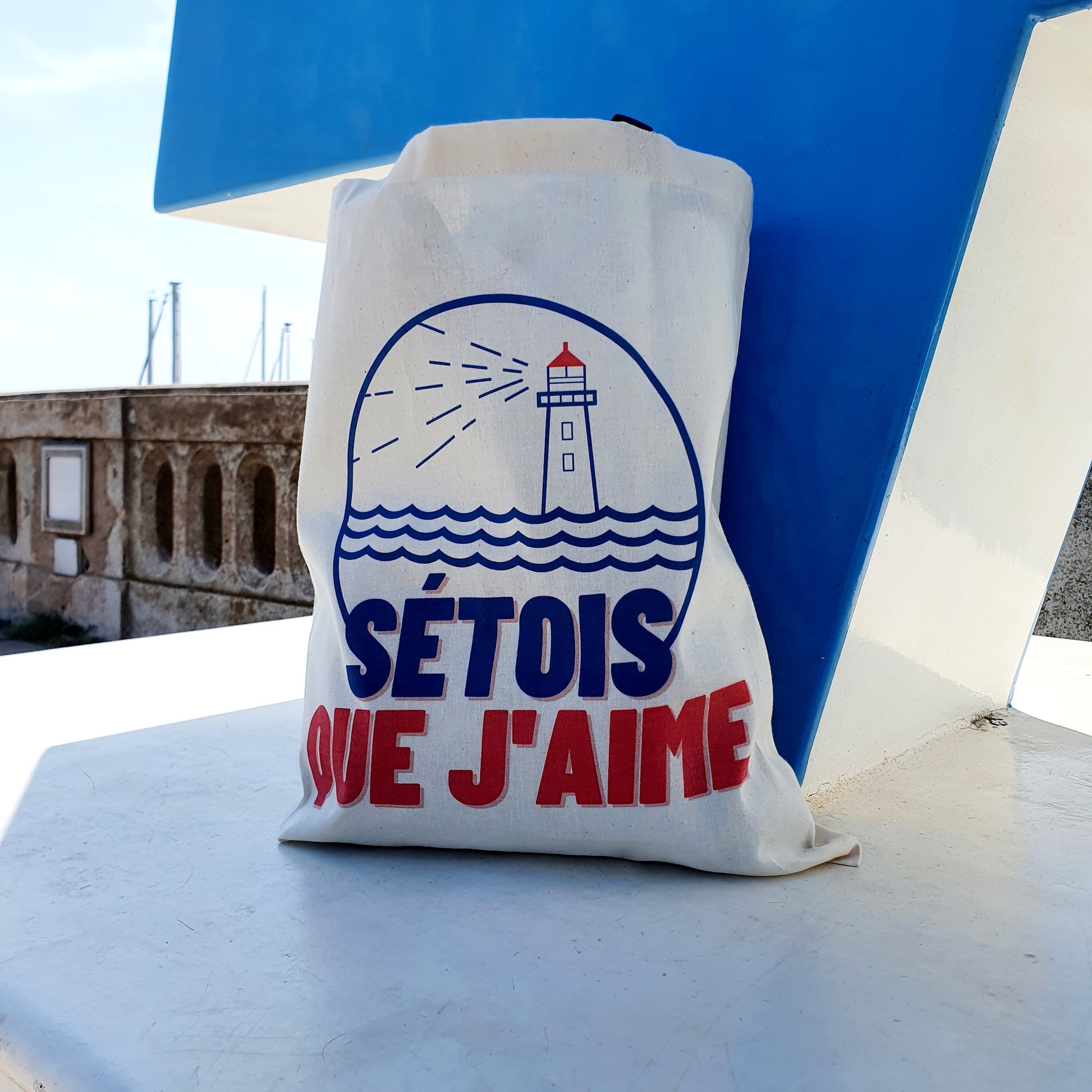 Sète tote bag sètois que j'aime